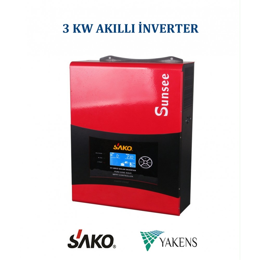 Sako 3000 Watt 24V Akıllı inverter